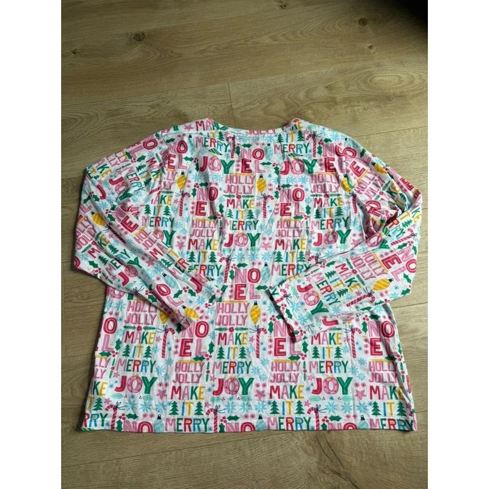 The Children's Place Unisex Family Matching Festive Christmas PJ Set ADULT XL